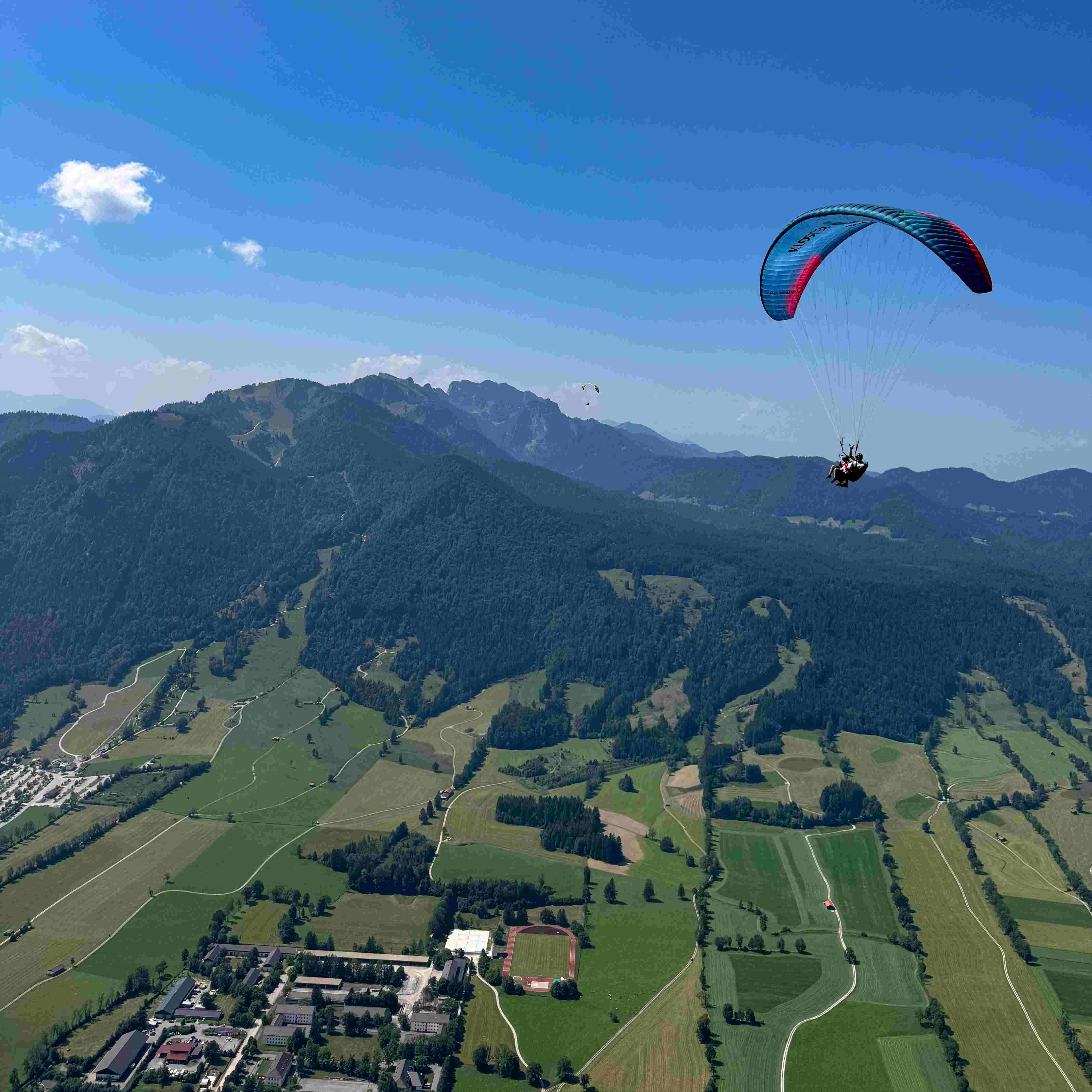 Tandem Paragliding Brauneck - Gleitschirmfliegen
